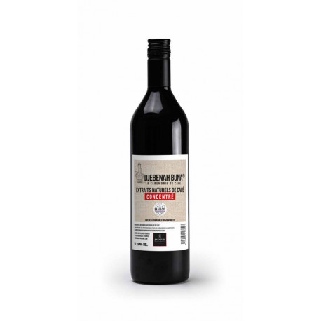 Extrait naturel de café 50% concentré Djebenah buna 1l