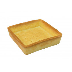Fond de tartelette carrée 80x80 sucrée beurre x108