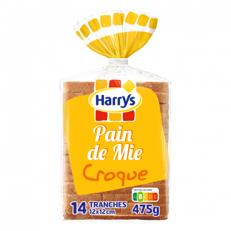 Pain de mie 12 x 12 cm x 475 g