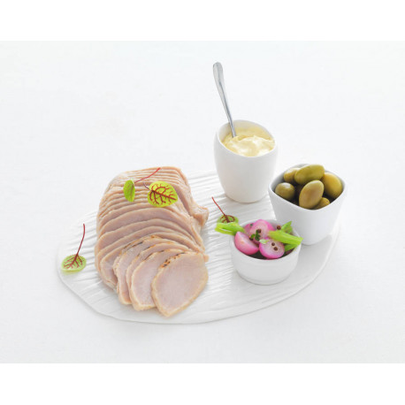 Rôti de porc cuit en tranches environ 400 g