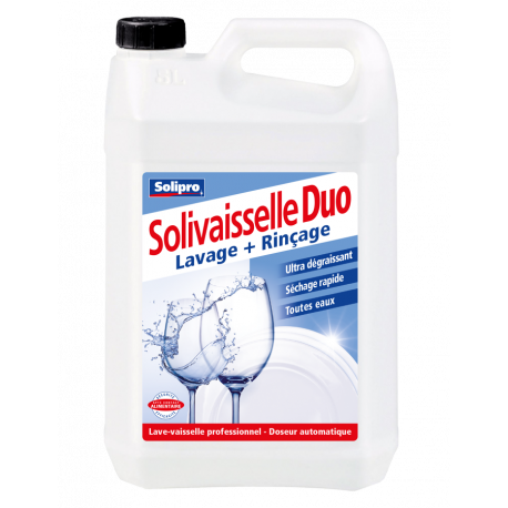 Liquide pour machine lavage et rincage Solivaiselle duo 5 L