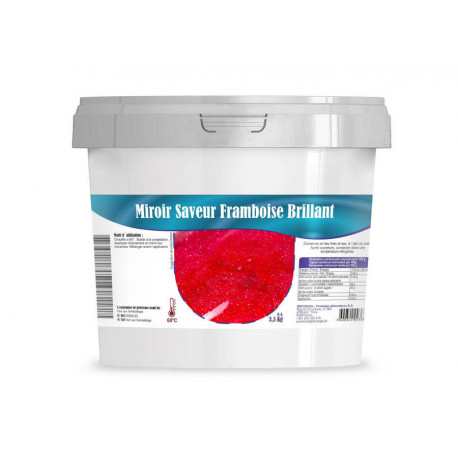 miroir framboise brillant 3.5 kg