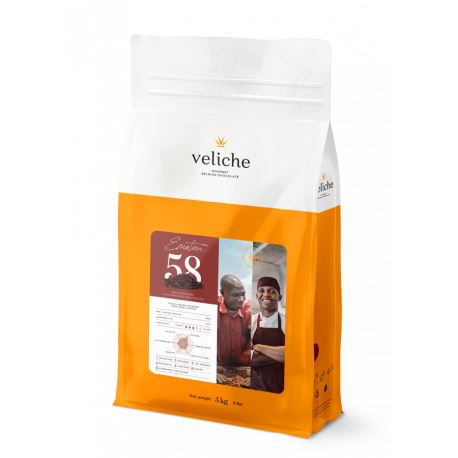 Chocolat belge de couverture noir emotion 58 x 5 kg
