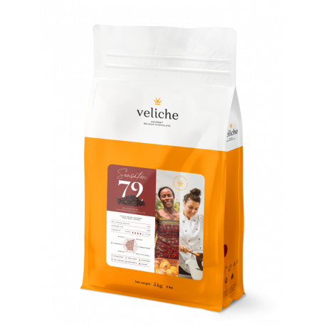 Chocolat belge de couverture noir Sensation 72 x 5 kg