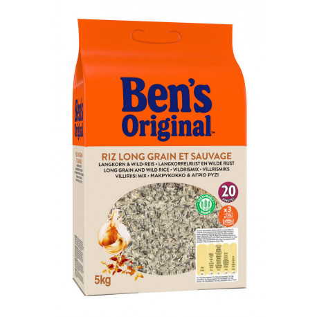 Riz long grain et riz sauvage 5 kg