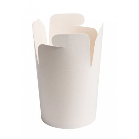 Pot à pâtes blanc 480 ml x 50