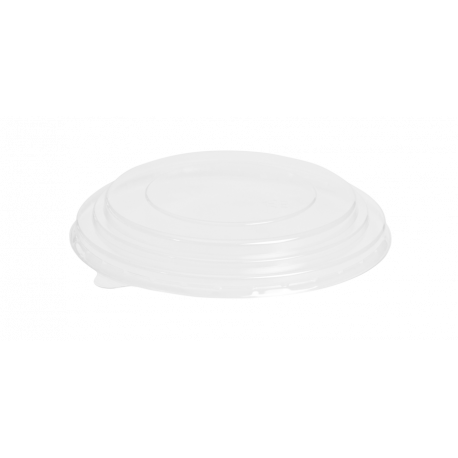 Couvercle pour pot a salade en carton kraft brun SKB 500 et 780 ml x 50
