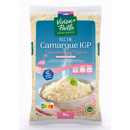 Riz long de Camargue parfumé IGP 5 kg