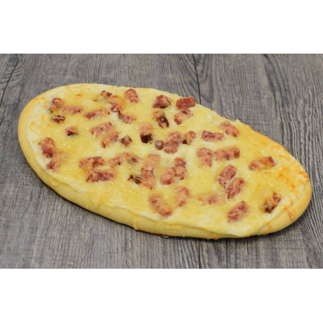 Pâte à pain agrémentée de lardons, béchamel et emmental 310 g