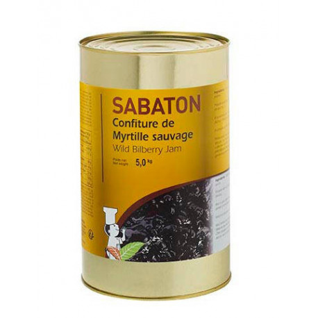 Confiture de myrtilles 5 kg