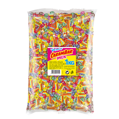 Mini Carambar assortiment 1 kg