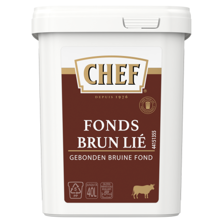 Fond brun lié 15-40 L 600 g