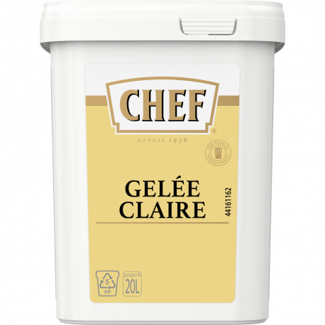 Gelée claire 20 L 1 kg