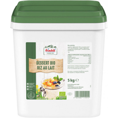 Riz au lait BIO 5 kg