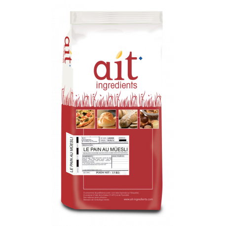 Préparation avec sel pain au muesli x 15 kg