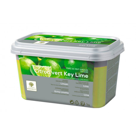 Purée de citron vert key lime non sucrée 1 kg