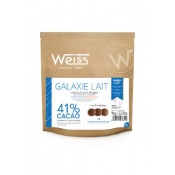 Sachet fondette chocolat lait galaxie 42% x 1 kg