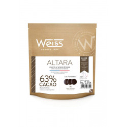 Sachet fondette chocolat noir altara 63% x 1 kg