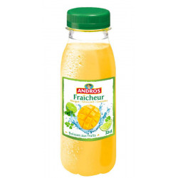 Boisson mangue citron vert coriandre fraîcheur 33 cl