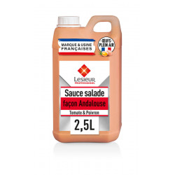 Sauce salade à l'andalouse 2,5 L