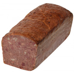 Pâté de campagne de qualité supérieur démoulé environ 1.7 kg