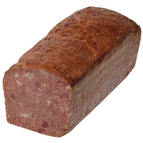 Pâté de campagne de qualité supérieur démoulé environ 1.7 kg