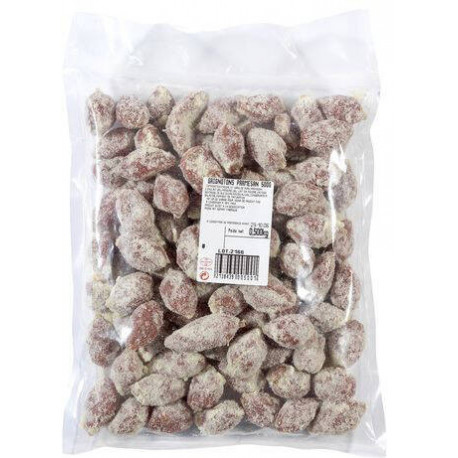 Minis saucissons secs pur porc enrobé de parmesan environ 500 g
