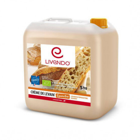 Crème de levain épeautre bio 5 kg