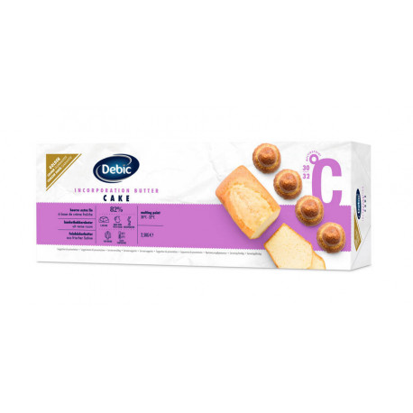 Beurre d'incorpotation cake gold 82 % MG 2,5 kg