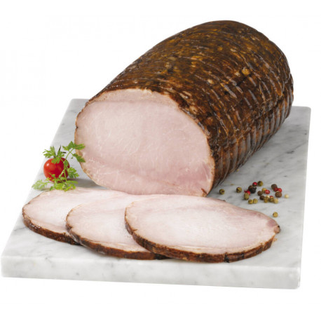 Rôti de porc cuit choix bruni traité en salaison environ 3.4 kg
