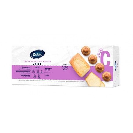 Beurre d'incorporation extra fin pour cake 82 % MG 2,5 kg