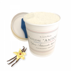 Crème glacée vanille délice bourbon de Madagascar 125 ml x 18