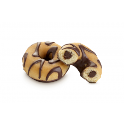 Donut fourré chocolat cru 75 g