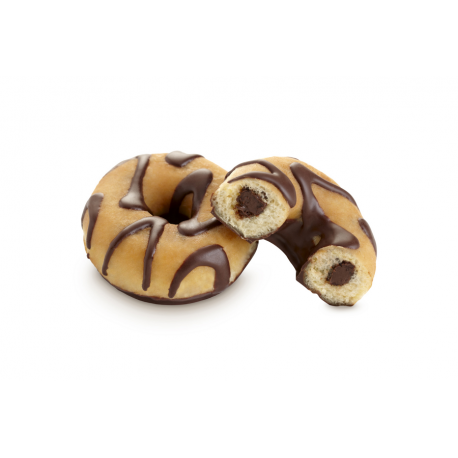 Donut fourré chocolat cru 75 g