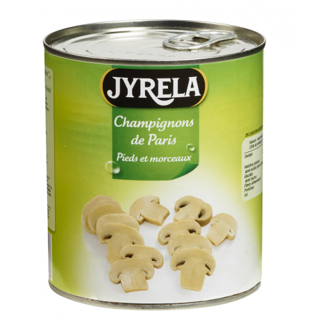Champignon de Paris pieds et morceaux 4/4