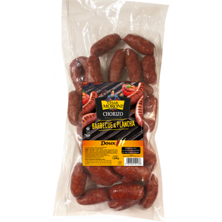 Chorizo doux à griller 35 pièces 1,65 kg