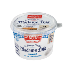 Fromage fouetté au sel de Guérande Madame Loïk 500 g