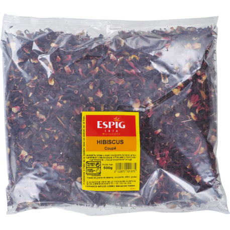 Hibiscus coupé ou carcade 500 g