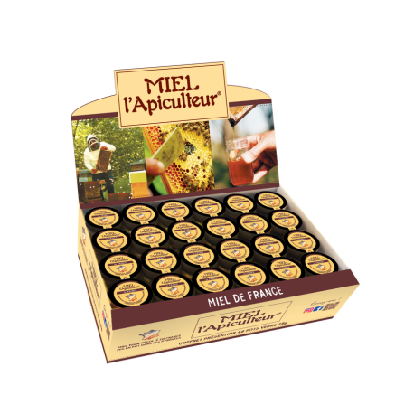 Présentoir miel de France 48 pots 25 g