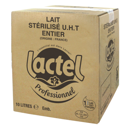 Lait UHT entier 10 L