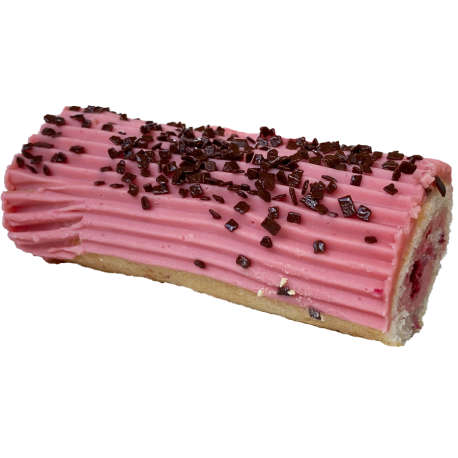 Bûchette crème au beurre à la framboise 80 g