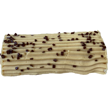 Bûche crème au beurre au praliné 450 g