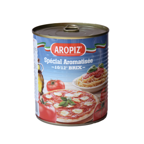Sauce pizza aromatisé 10/12 boîte 4/4