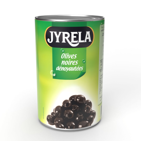 Olive noire dénoyautée 34/40 boîte 5/1