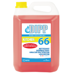 Nettoyant désinfectant virucide bactéricide Dipp 66 - 5 l