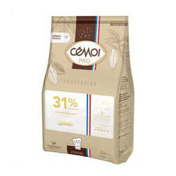 Chocolat blanc 31 % beurre de cacao en palets 5 kg