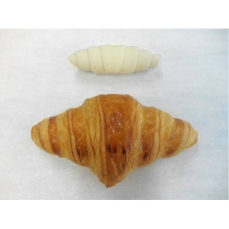 Mini croissant pur beurre doré cru 25 g