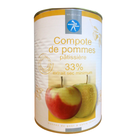 Compote de pommes pâtissiere BE 33 % 5/1