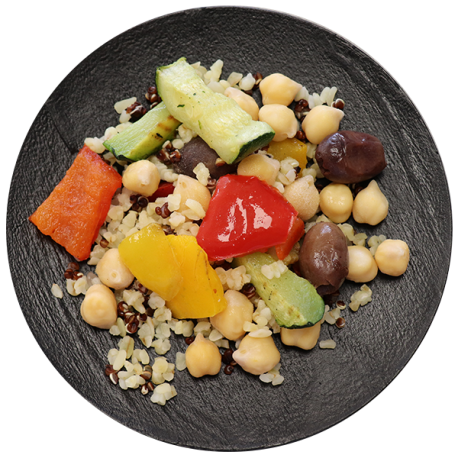 Mélange Boulgour,quinoa et légumes précuits surgelés IQF 1 kg