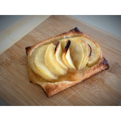 Tartelette pommes au beurre feuilletage cara© 135 g 9.5 x 10,5 cm